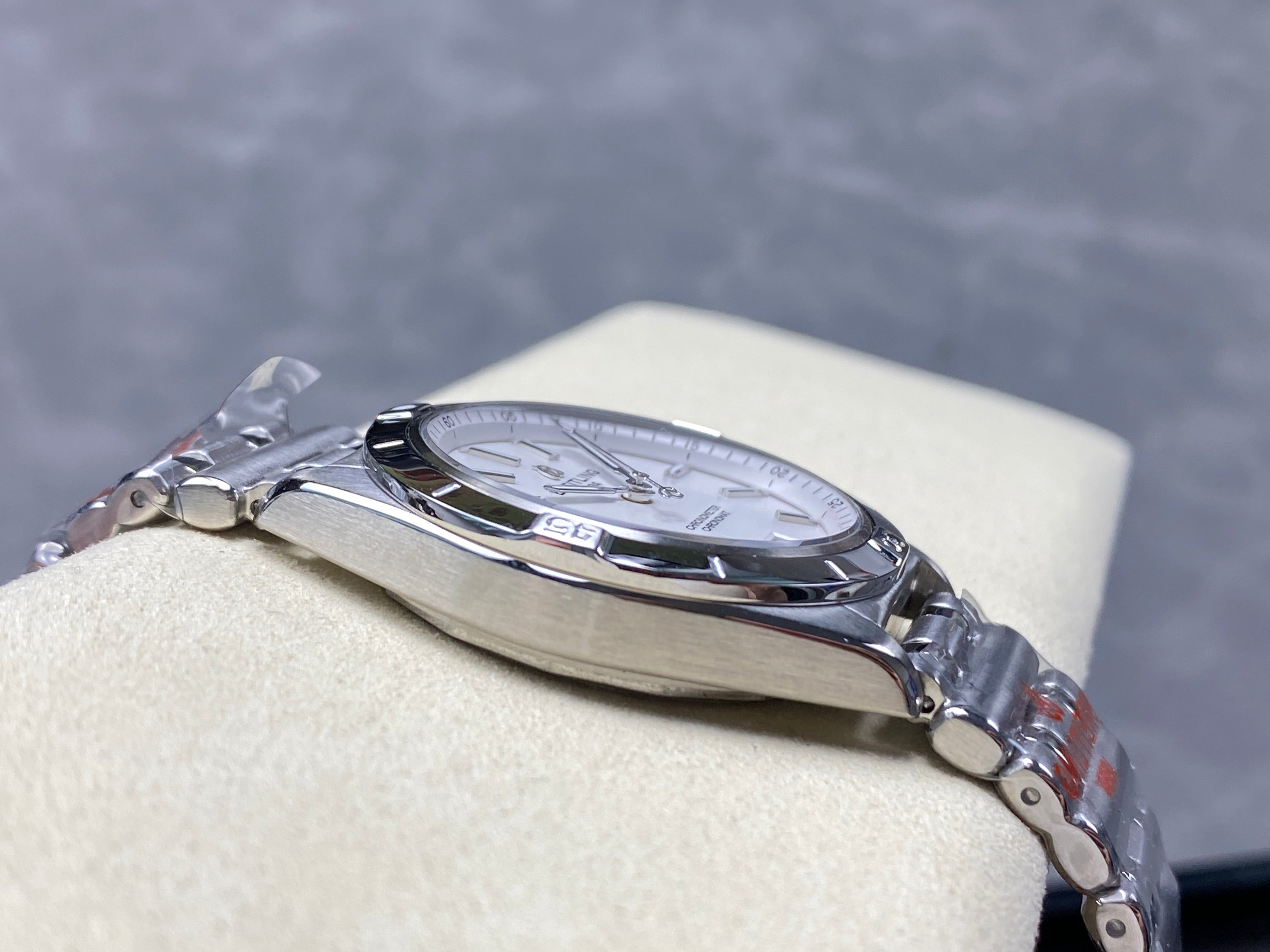 CHRONOMAT AUTOMATIC 36 STEEL CASE WHITE DIAL