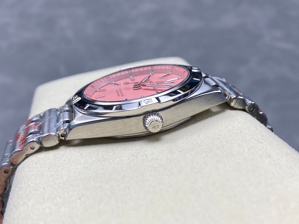 CHRONOMAT AUTOMATIC 36 STEEL CASE PINK DIAL