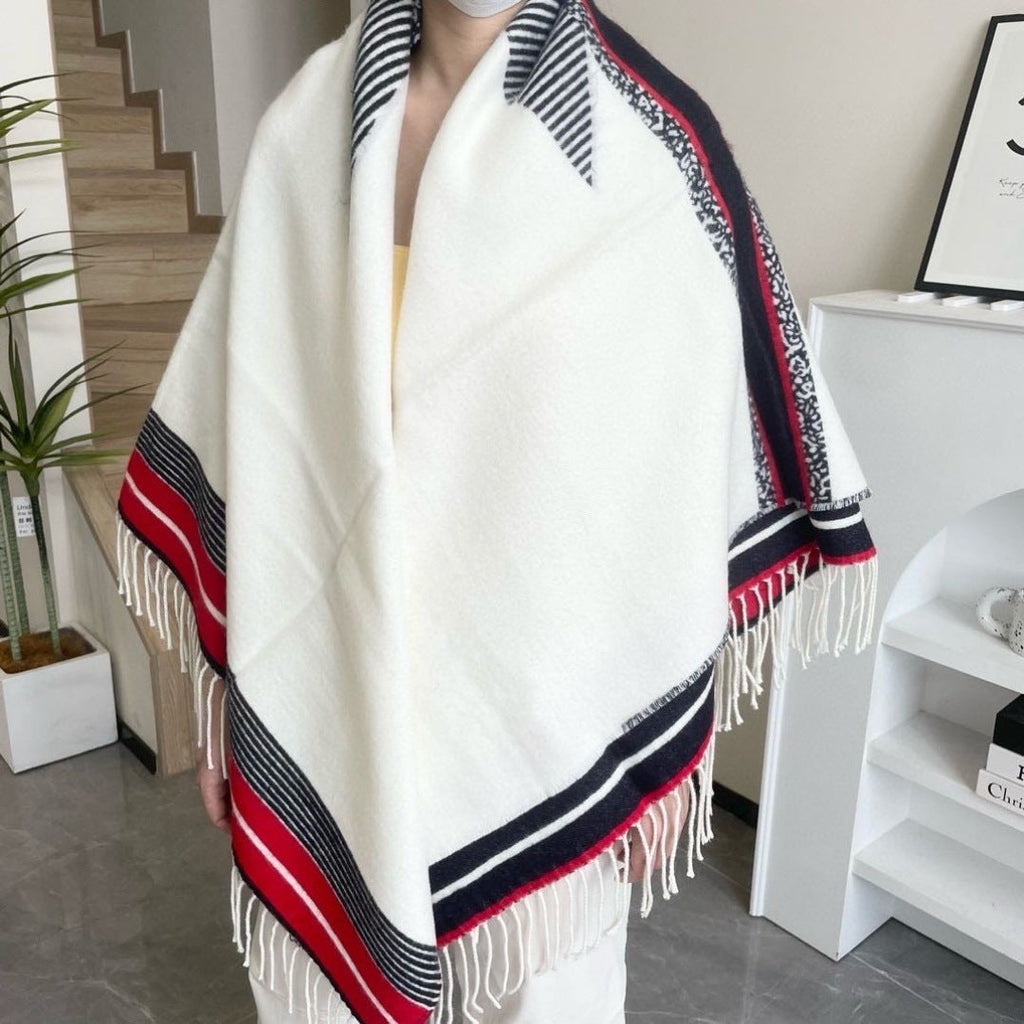 DIOR 26S SCARF 140CM IN CASHMERE 136488