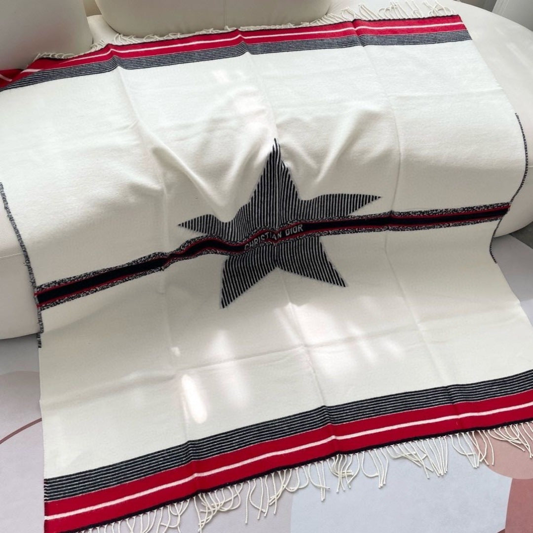 DIOR 26S SCARF 140CM IN CASHMERE 136488
