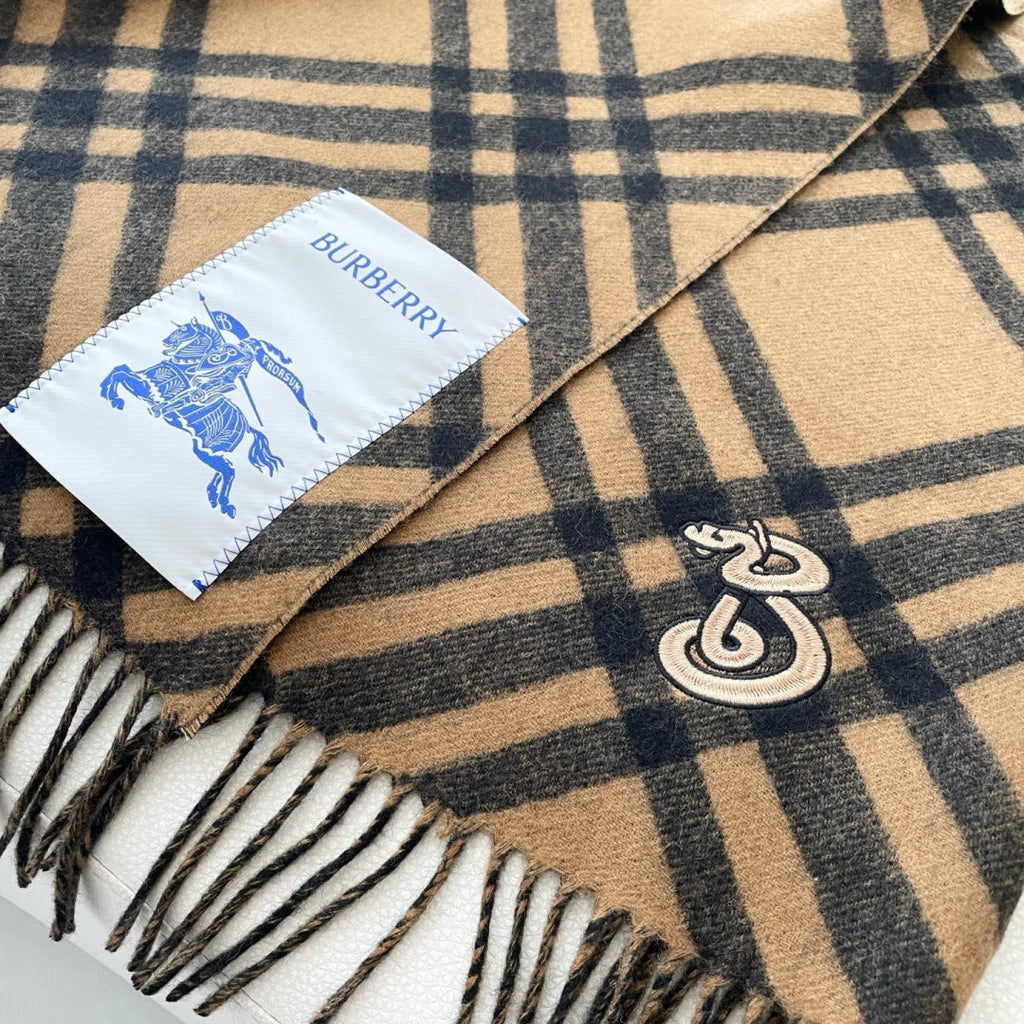 BURBERRY 26S SCARF 168CM IN CASHMERE 159058