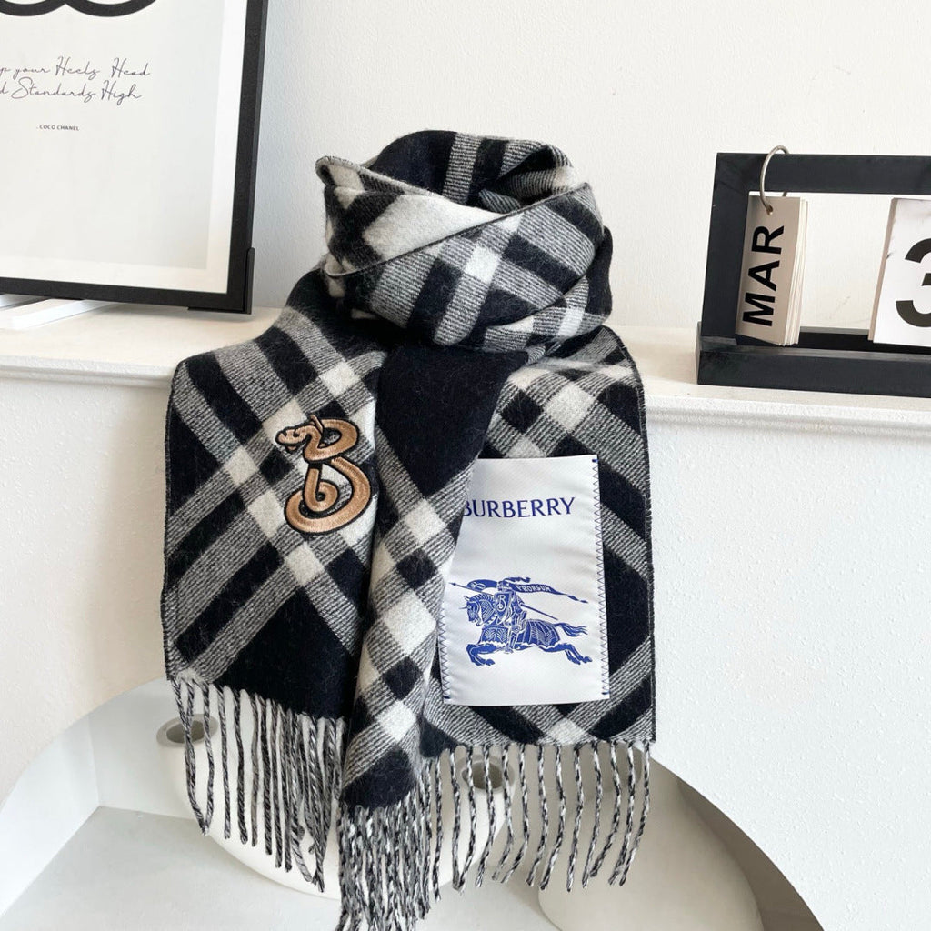 BURBERRY 26S SCARF 168CM IN CASHMERE 159059