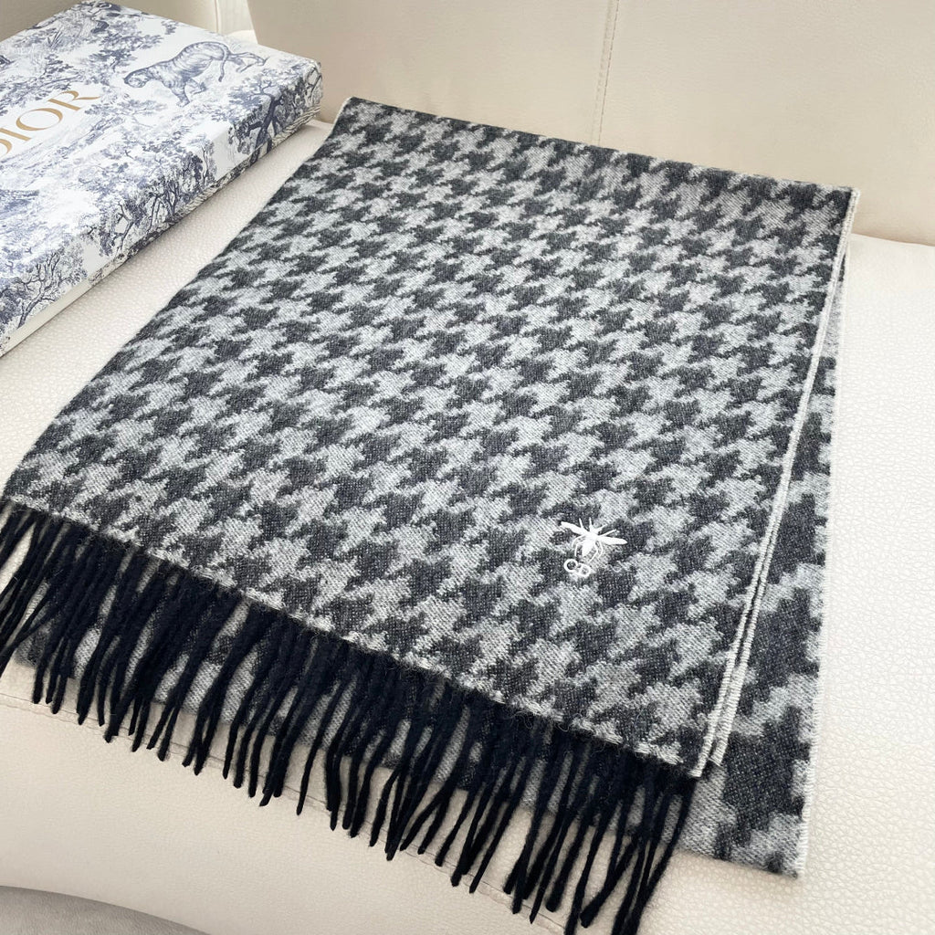 DIOR 26S SCARF 180CM IN CASHMERE 165866