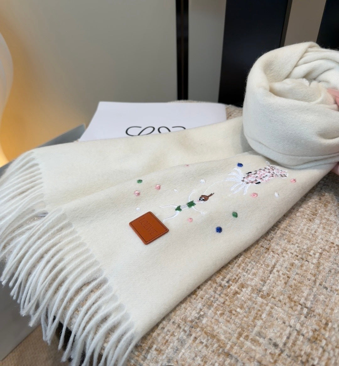 LOEWE 26S SCARF 180 IN CASHMERE 134515