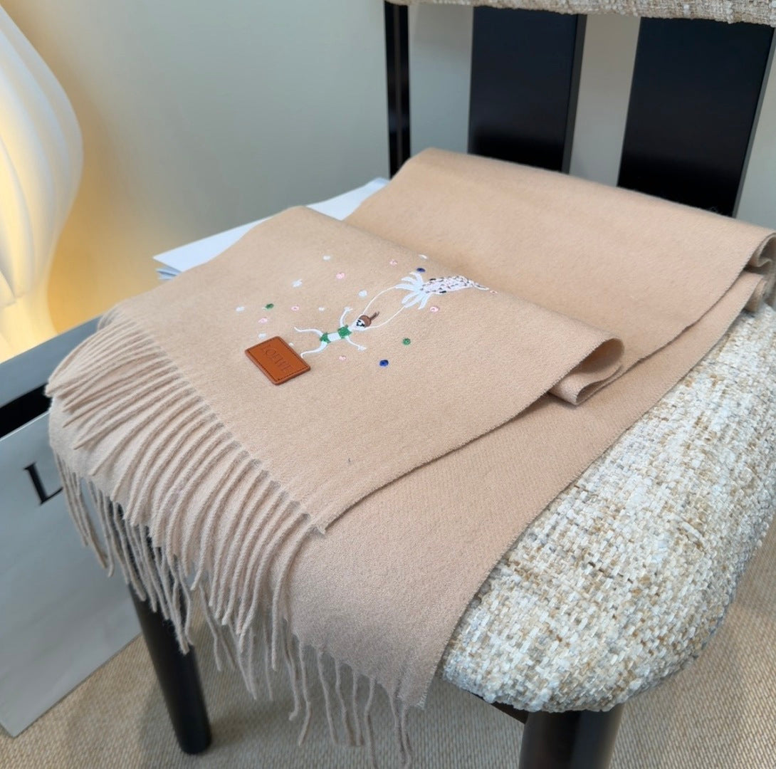 LOEWE 26S SCARF 180 IN CASHMERE 134516