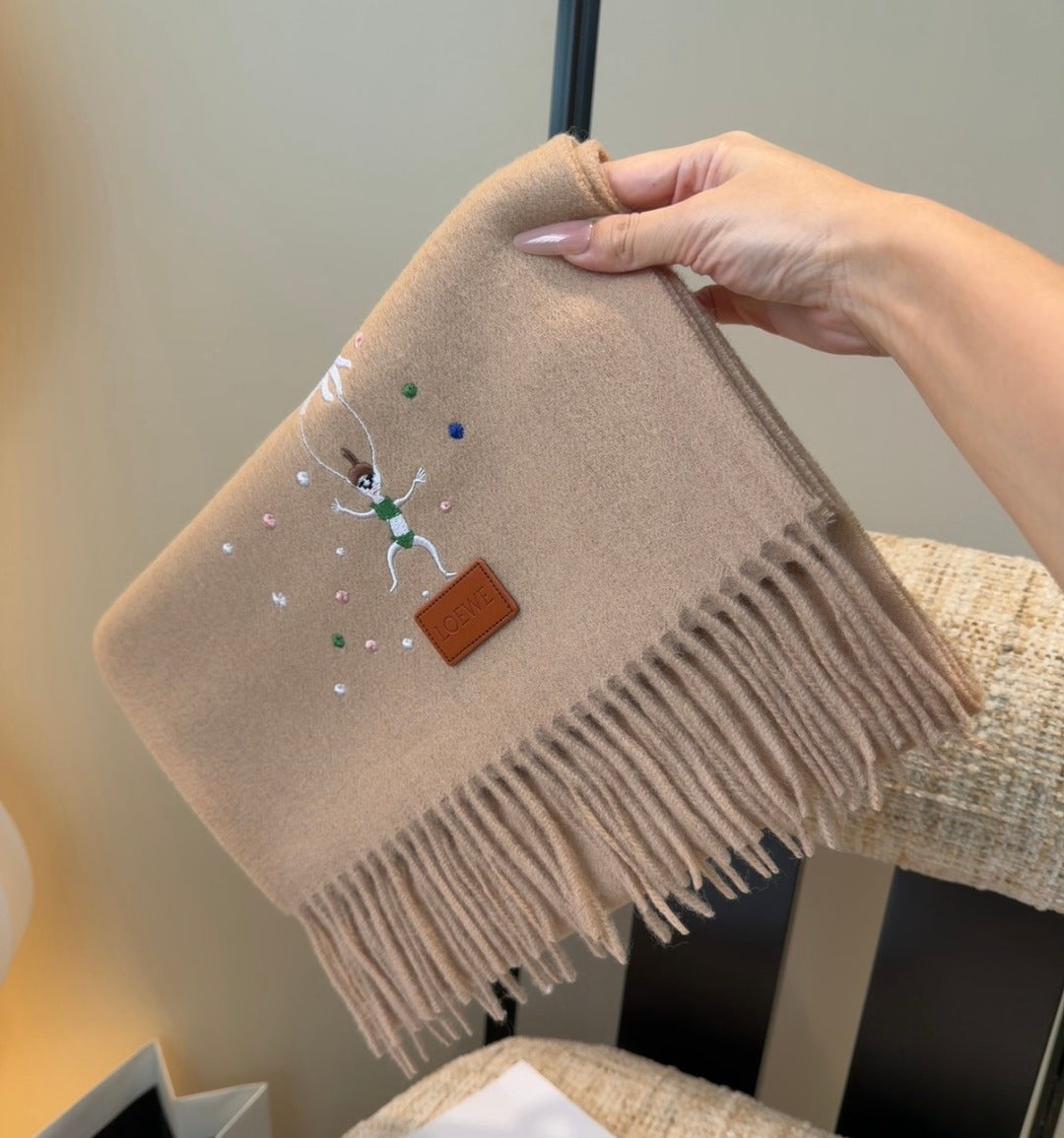 LOEWE 26S SCARF 180 IN CASHMERE 134516
