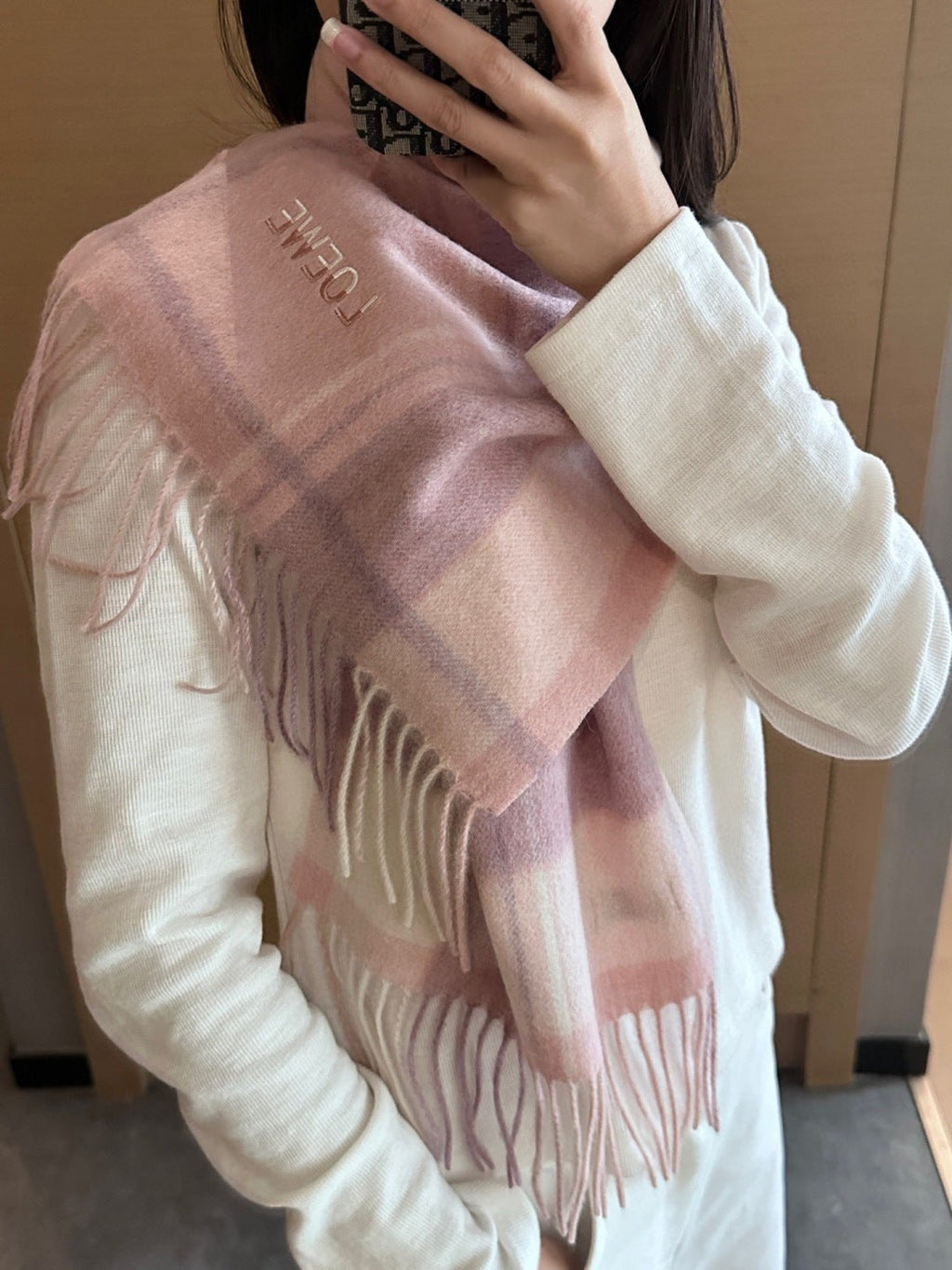 LOEWE 26S SCARF 180 IN CASHMERE 159149