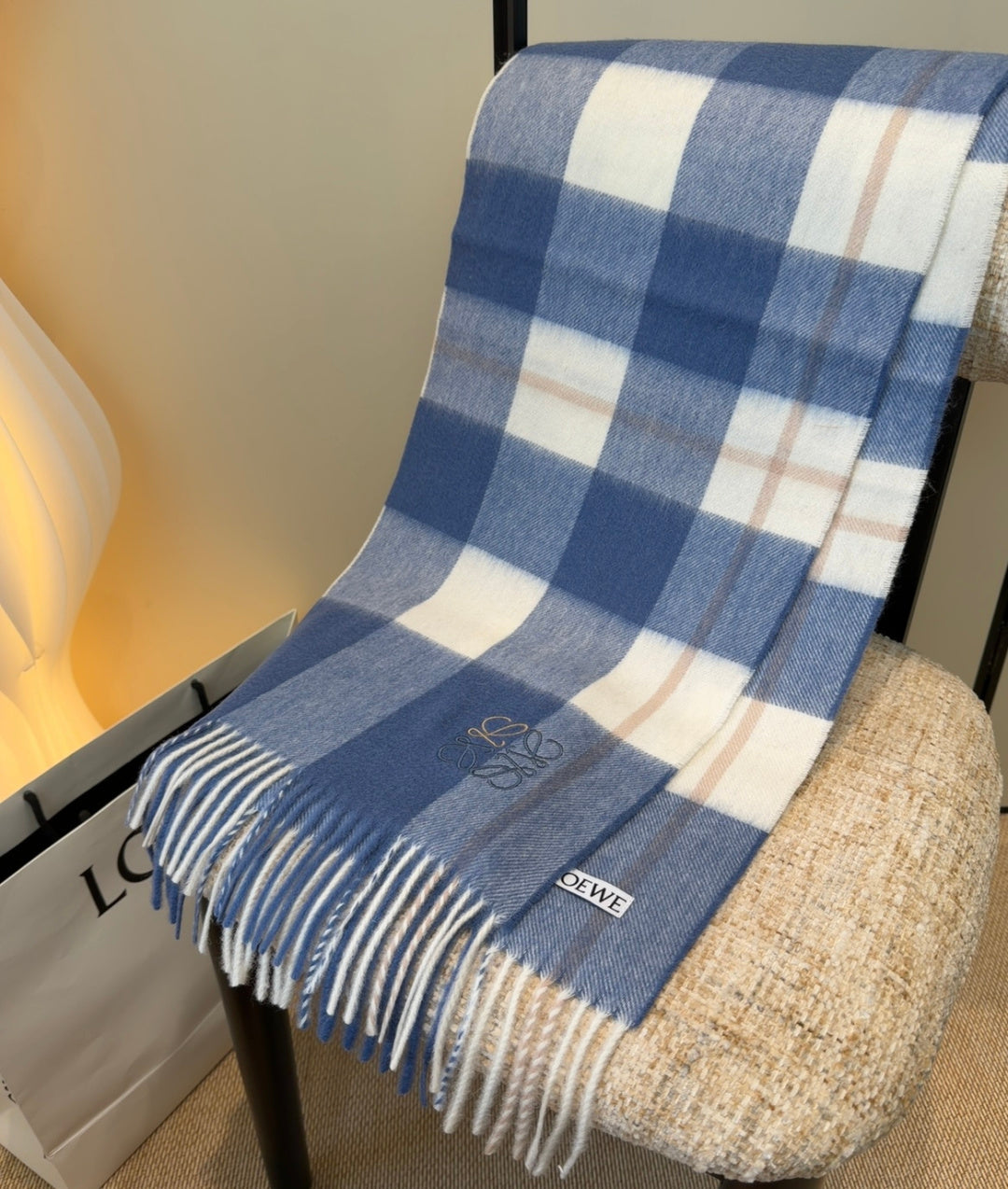 LOEWE 26S SCARF 180 IN CASHMERE 185001
