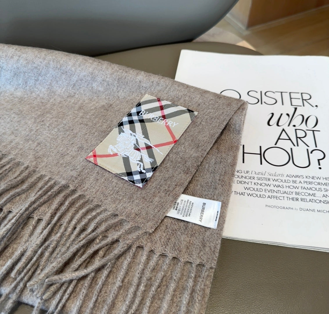 BURBERRY 26S SCARF 180CM IN CASHMERE 190148