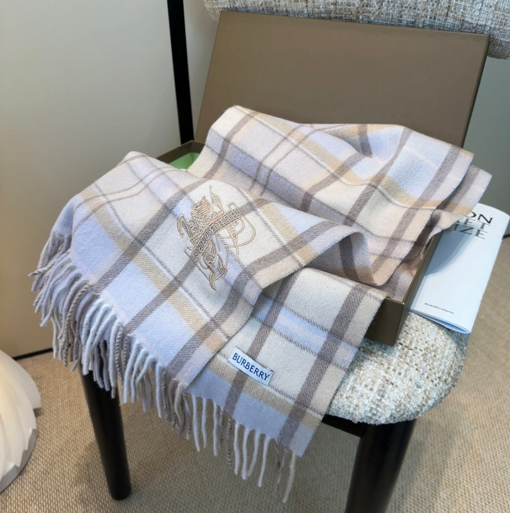 BURBERRY 26S SCARF 180CM IN CASHMERE 207637