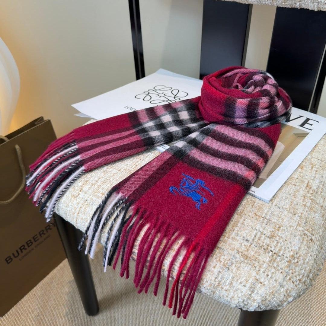 BURBERRY 26S SCARF 180CM IN CASHMERE 207839