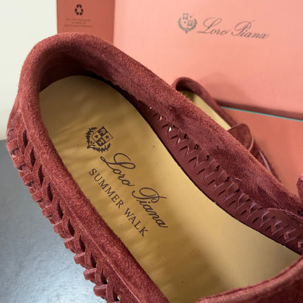 LP 26S CHARM LOAFERS IN WINE RED SUEDE
