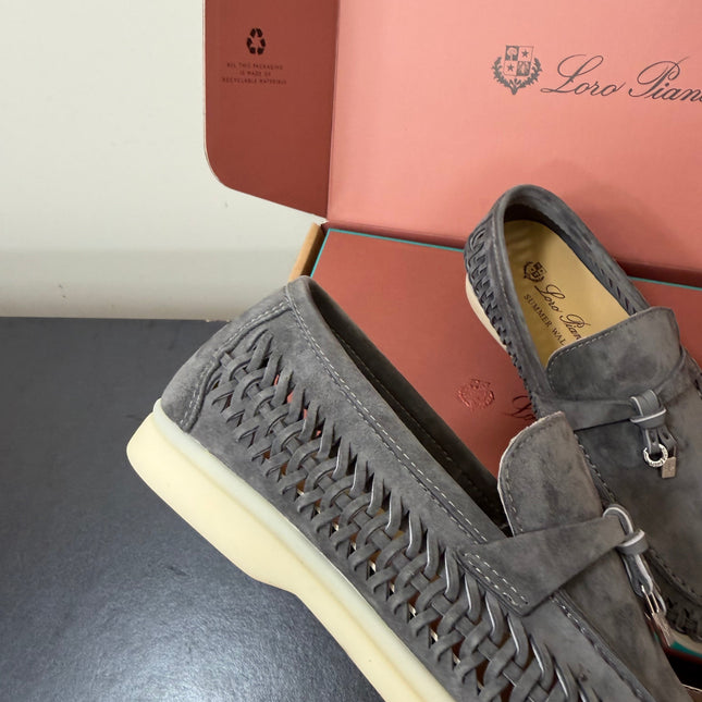 LP 26S CHARM LOAFERS IN GREY SUEDE