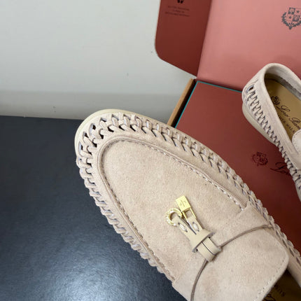 LP 26S CHARM LOAFERS IN BEIGE SUEDE