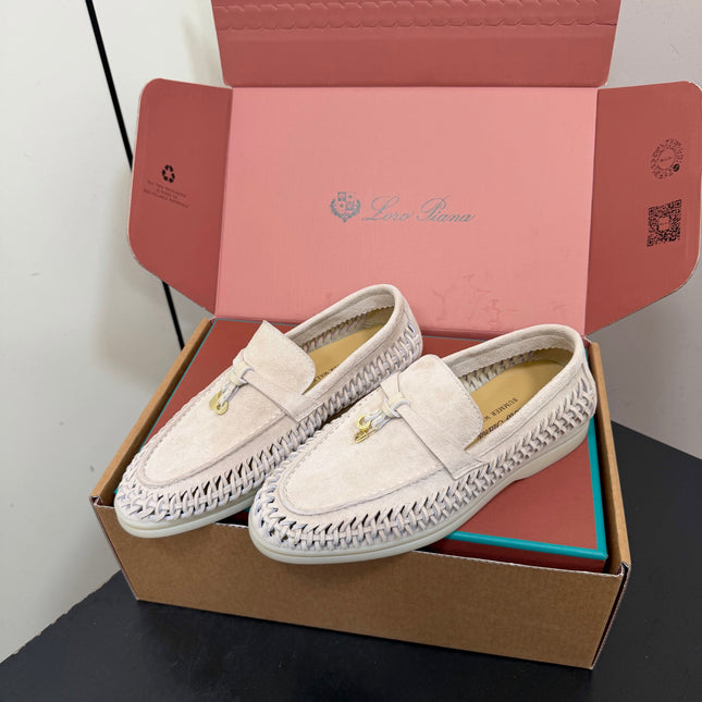 LP 26S CHARM LOAFERS IN BEIGE SUEDE