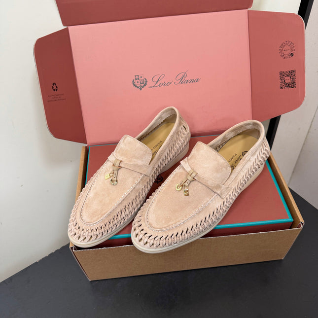 LP 26S CHARM LOAFERS IN NUDE SUEDE