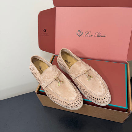 LP 26S CHARM LOAFERS IN NUDE SUEDE