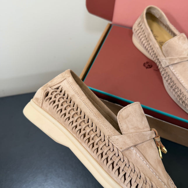 LP 26S CHARM LOAFERS IN NUDE SUEDE