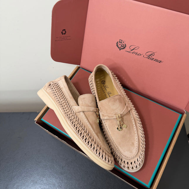 LP 26S CHARM LOAFERS IN NUDE SUEDE