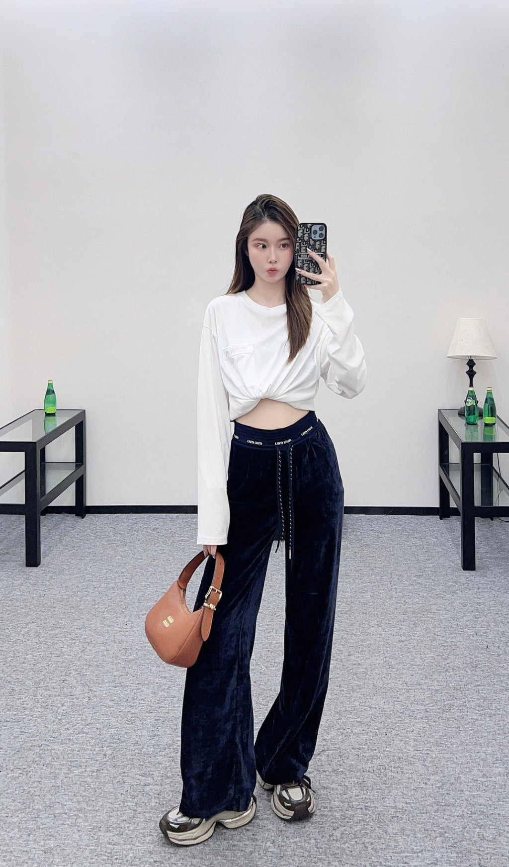 MIUMIU WIDE-LEG PANTS STYLE 120