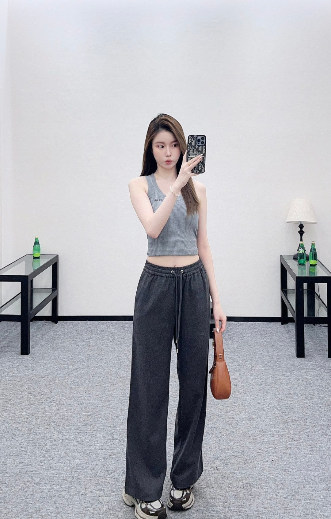 MIUMIU WIDE-LEG PANTS STYLE 116