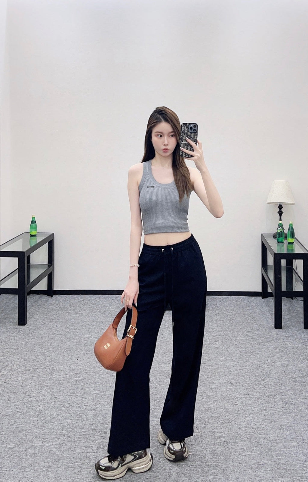 MIUMIU WIDE-LEG PANTS STYLE 115