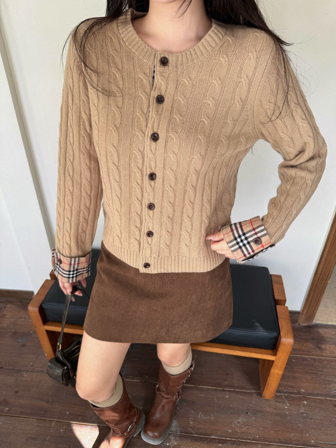 BURBERRY 25S CARDIGAN 219