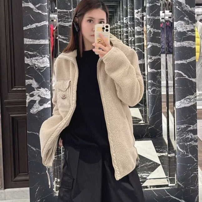 MONCLER 25S ZIP-UP FLEECE JACKET 480