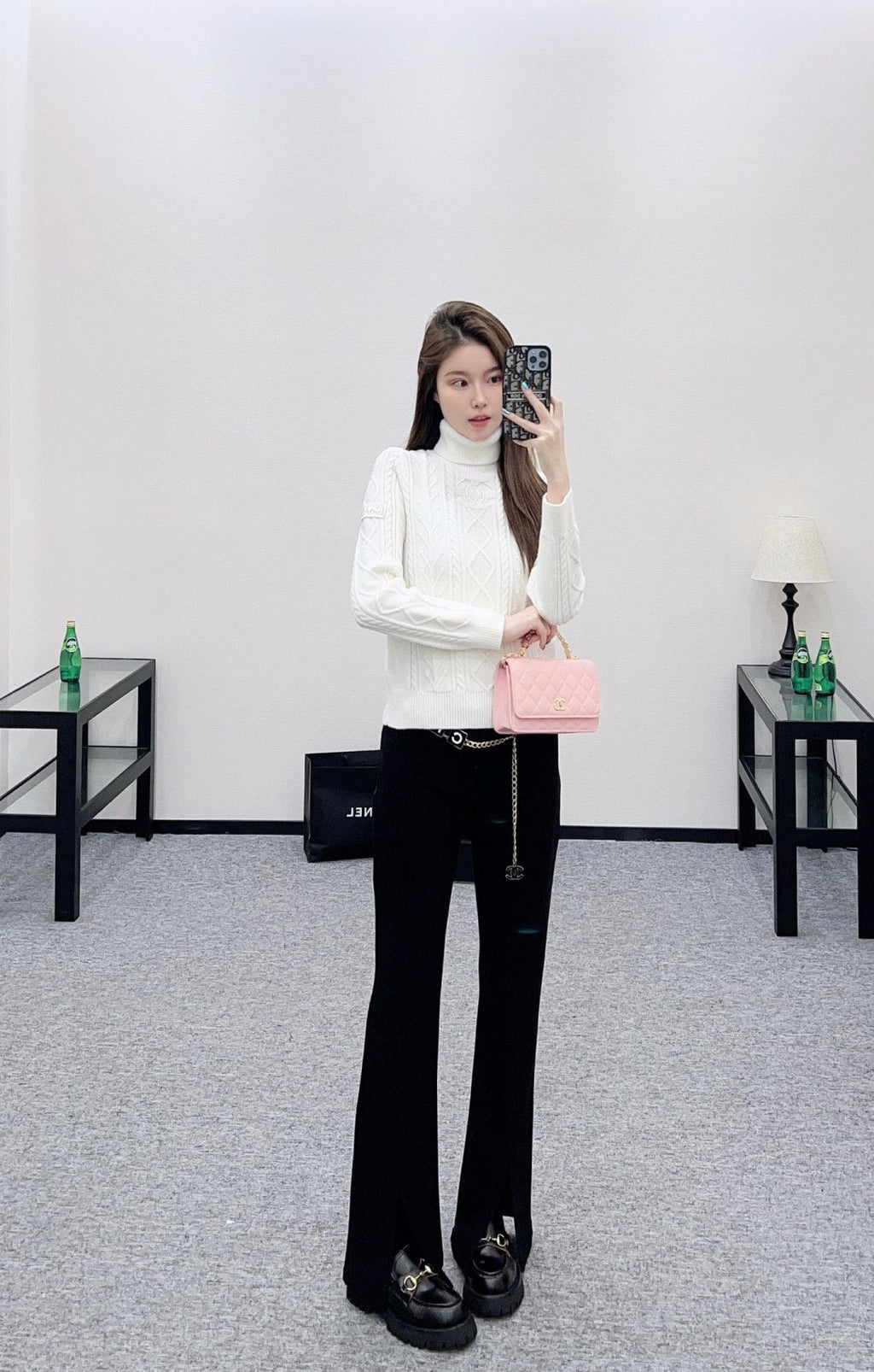 CHANEL 25S TURTLENECK SWEATER 455