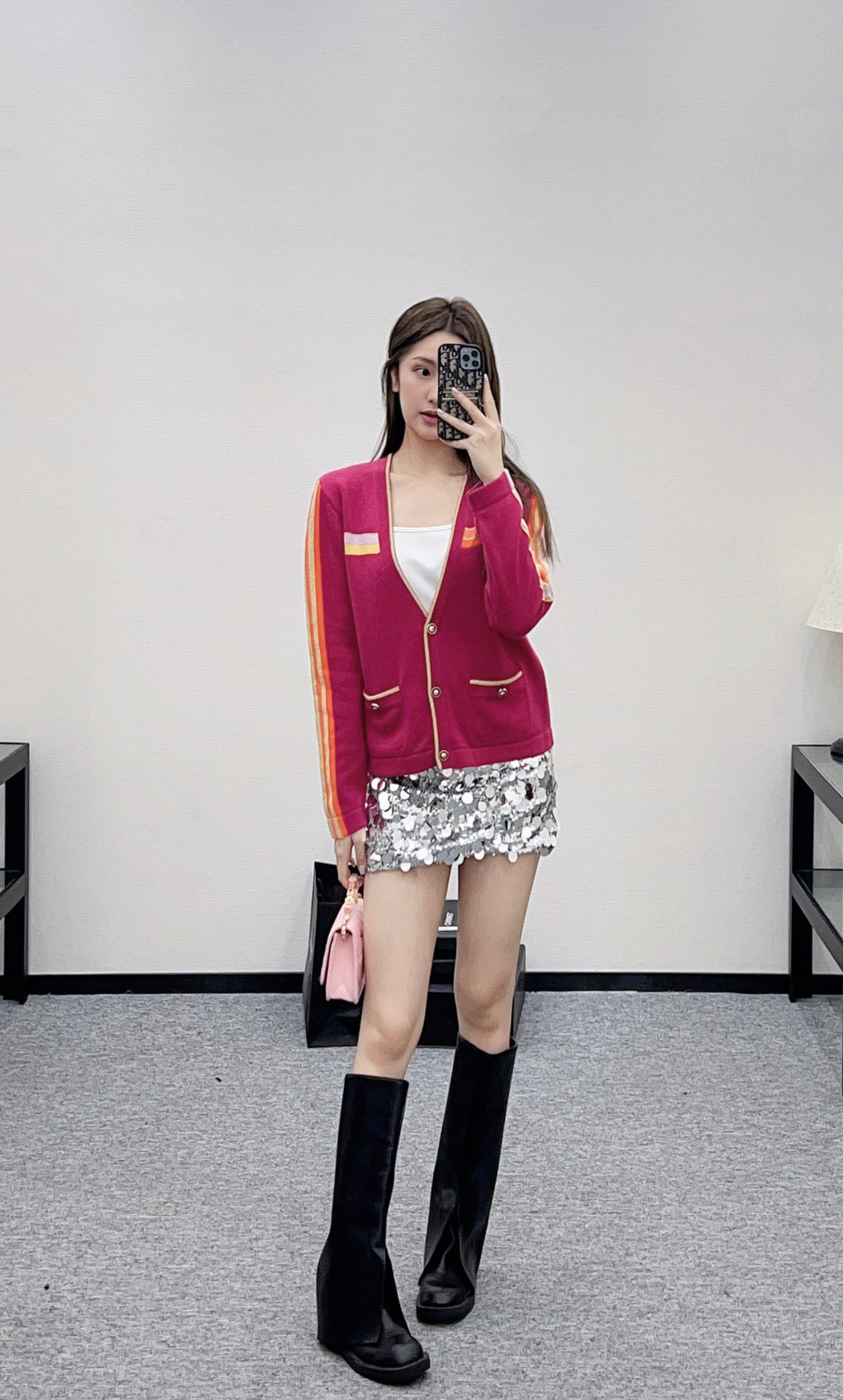CHANEL 25S CARDIGAN JACKET 451