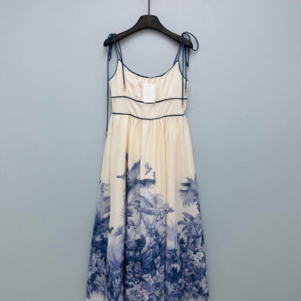 ZIMMERMANN 26S SPAGHETTI STRAP DRESS STYLE 145