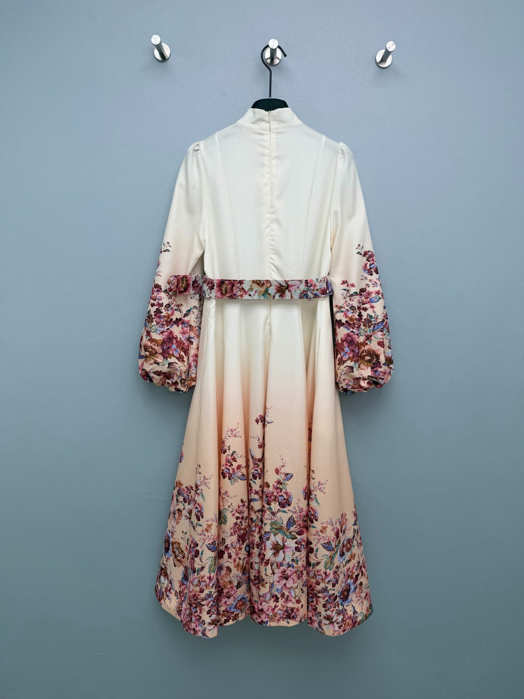 ZIMMERMANN 26S STAND COLLAR LONG-SLEEVE DRESS STYLE 139