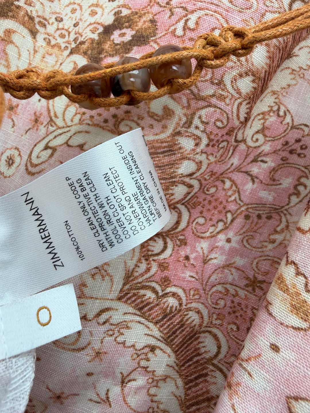 ZIMMERMANN 26S SHIRT DRESS STYLE 138