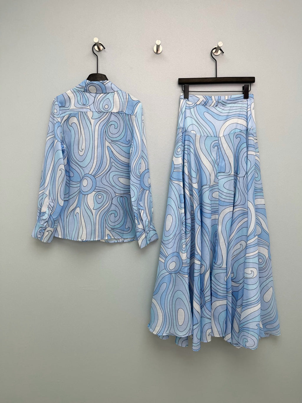 ZIMMERMANN 26S SHIRT AND SKIRT SET STYLE 116