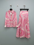 ZIMMERMANN 26S SHIRT AND SKIRT SET STYLE 115