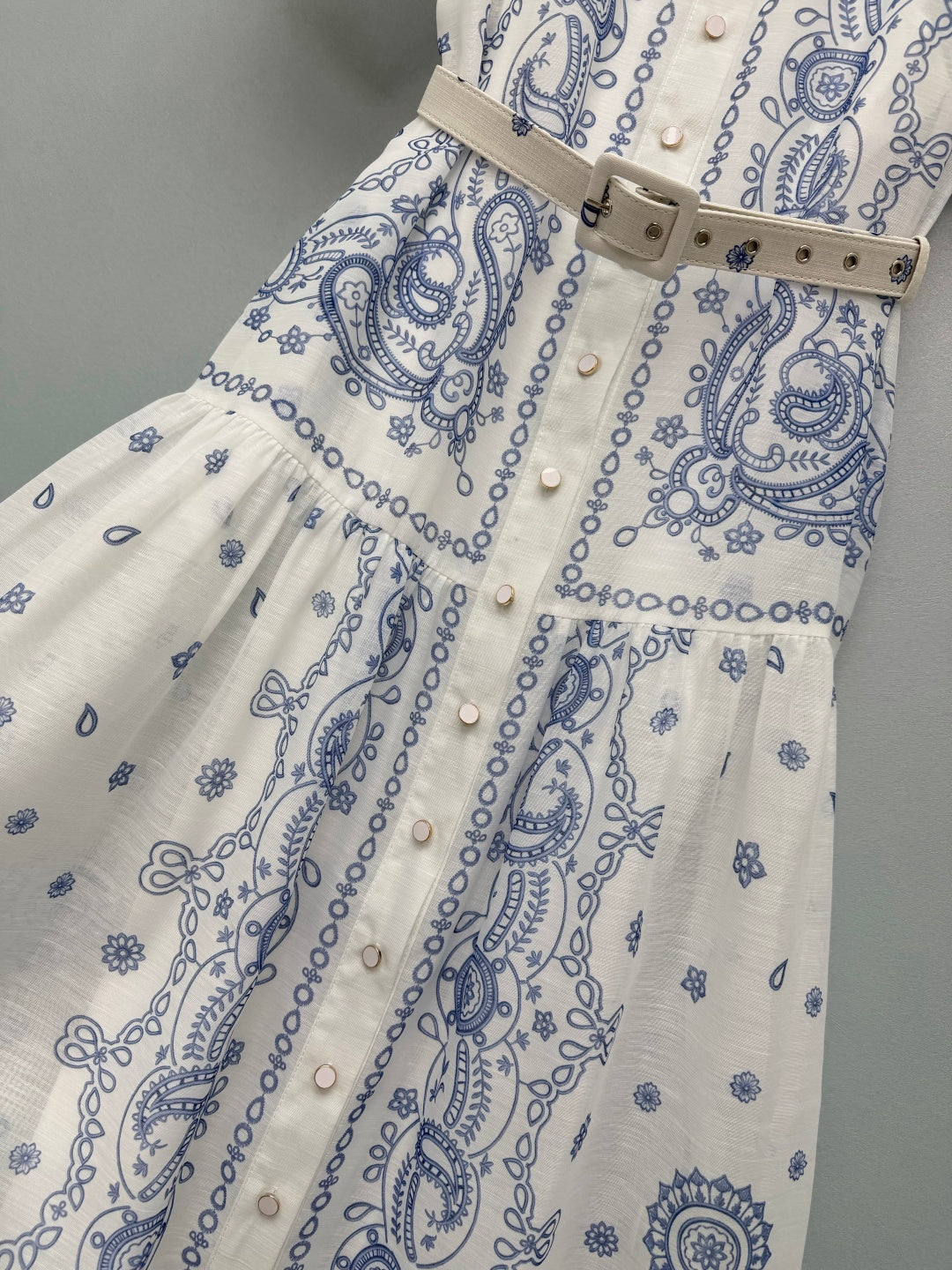 ZIMMERMANN 26S SHORT-SLEEVE SHIRT DRESS STYLE 109