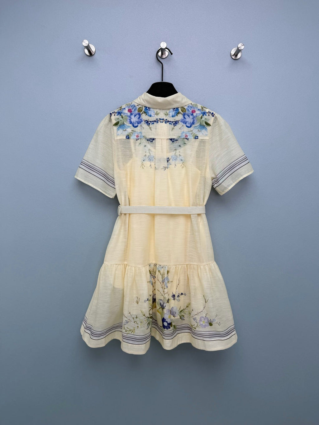 ZIMMERMANN 26S SHORT-SLEEVE SHIRT DRESS STYLE 108