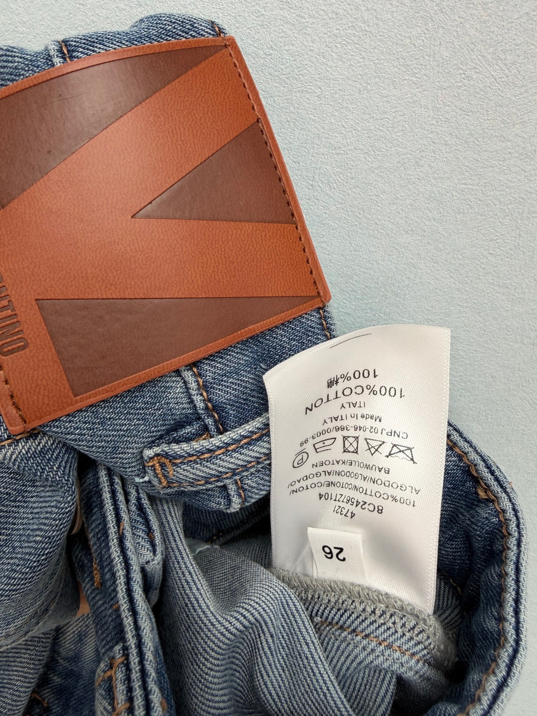 VALENTINO 26S STRAIGHT LEG JEANS 163