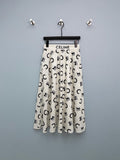 CELINE 26S PATTERNED SKIRT 403