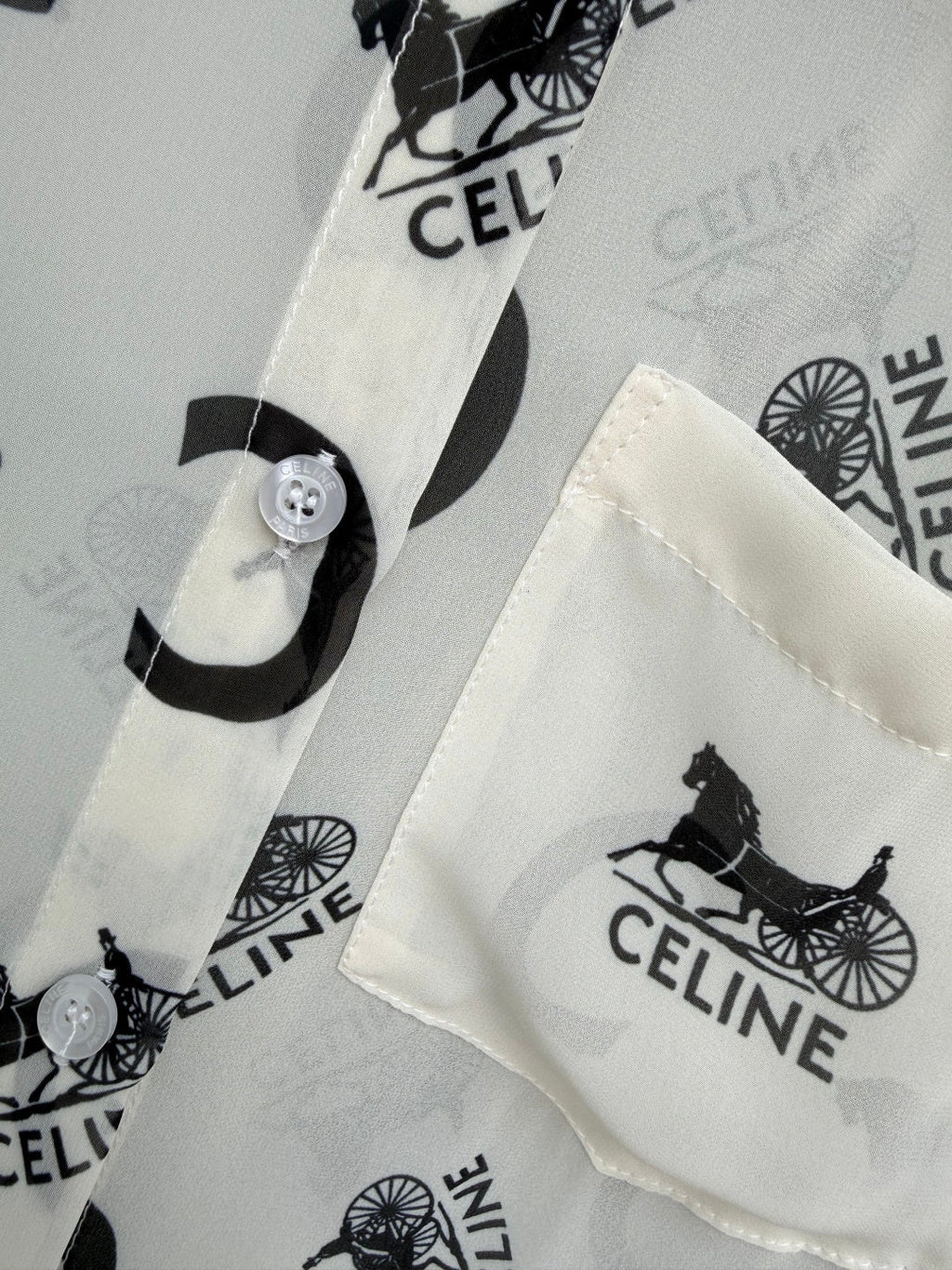 CELINE 26S LONG-SLEEVE SHIRT 402