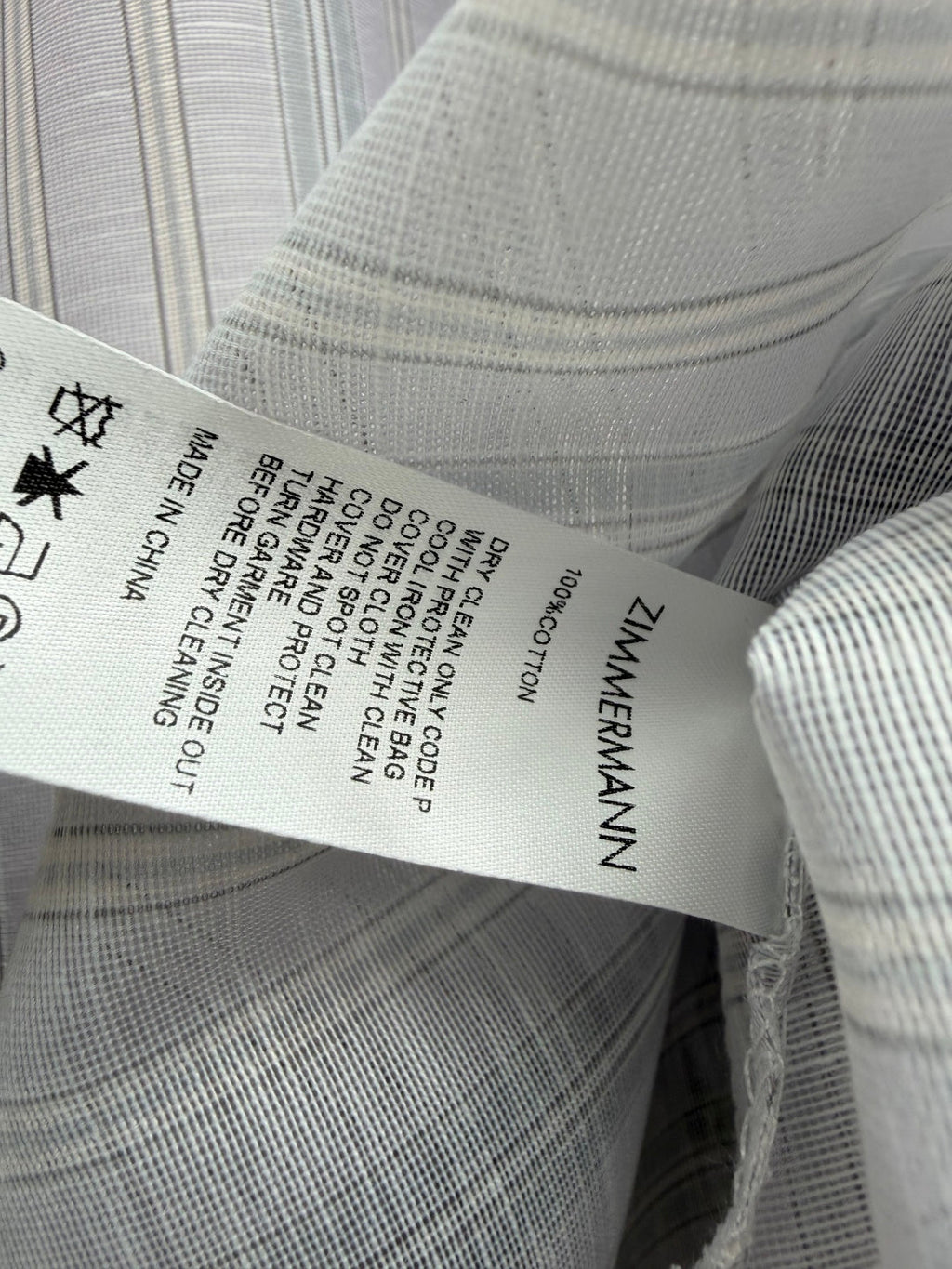 ZIMMERMANN 26S SHIRT DRESS STYLE 97