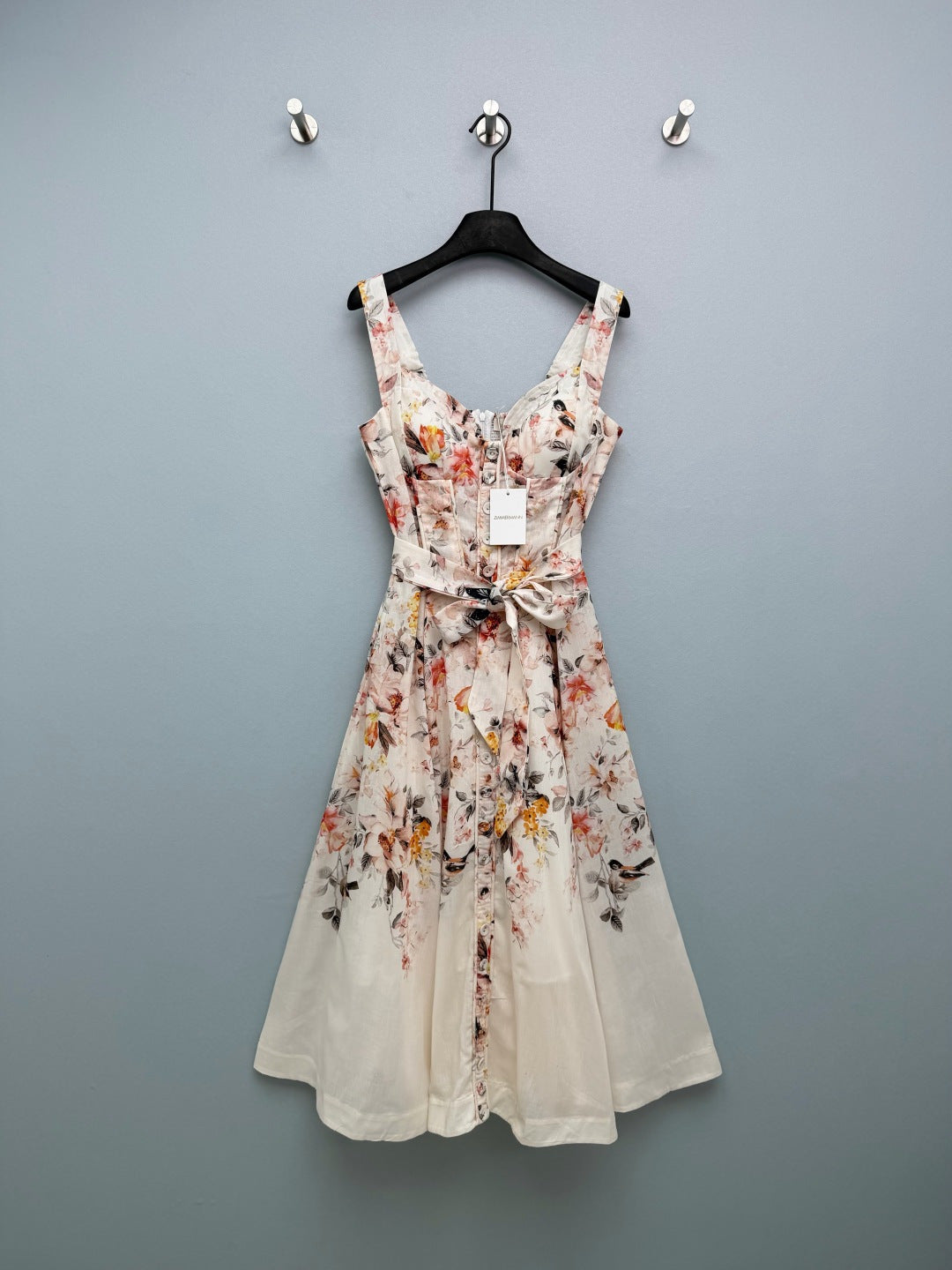 ZIMMERMANN 26S WAIST-CINCHED DRESS STYLE 95
