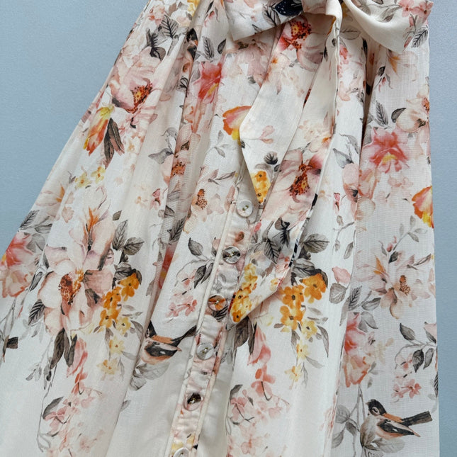 ZIMMERMANN 26S WAIST-CINCHED DRESS STYLE 95