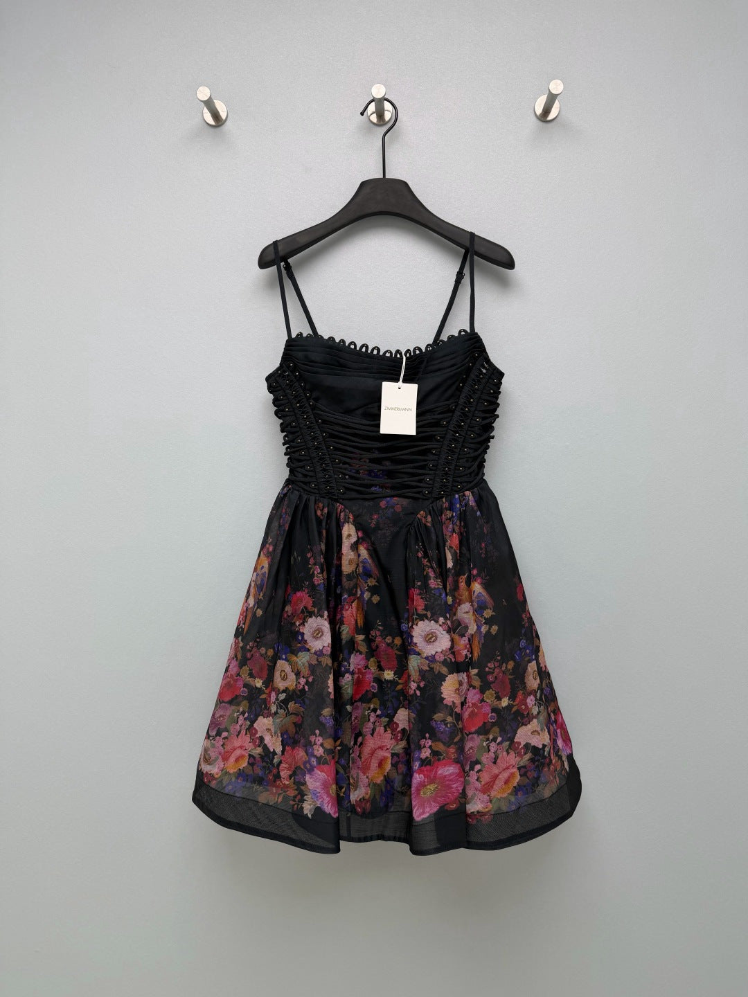 ZIMMERMANN 26S PATTERNED CAMI DRESS STYLE 66