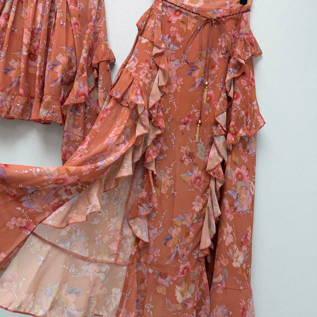 ZIMMERMANN 26S TOP AND SKIRT SET STYLE 64