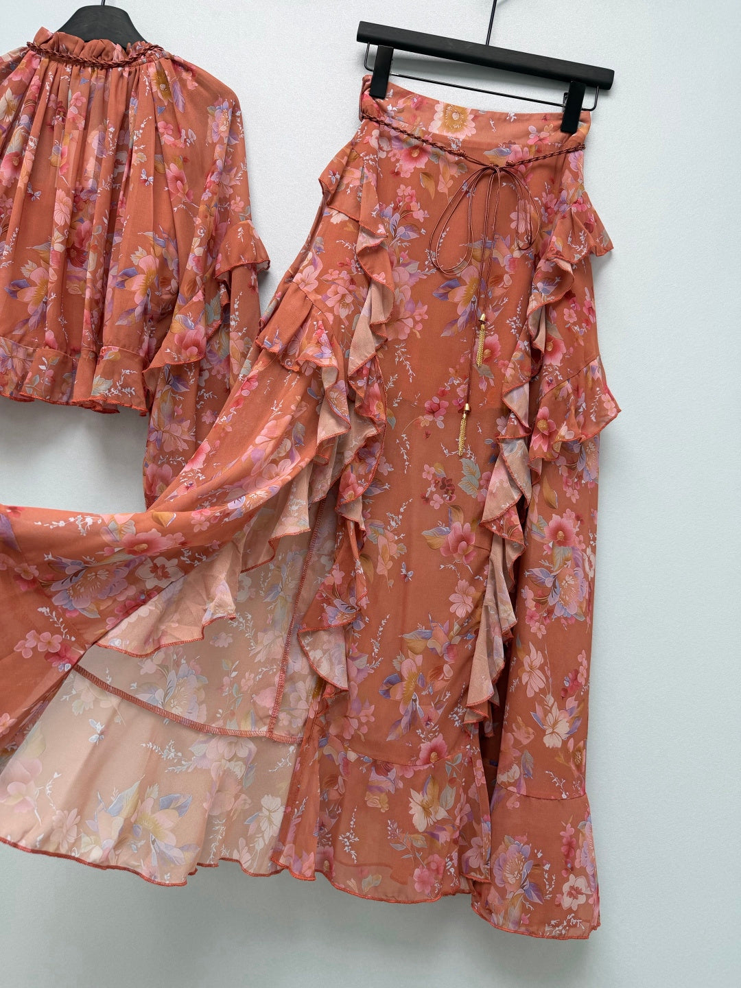 ZIMMERMANN 26S TOP AND SKIRT SET STYLE 64