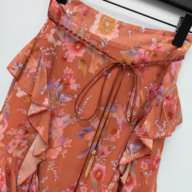 ZIMMERMANN 26S TOP AND SKIRT SET STYLE 64