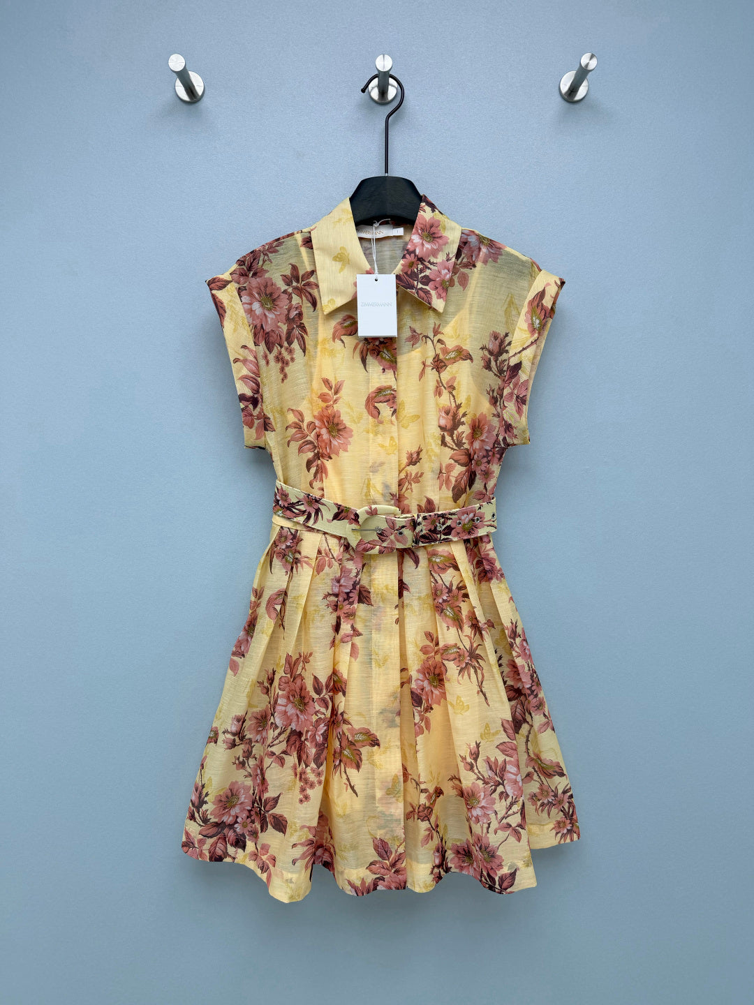 ZIMMERMANN 26S SLEEVELESS DRESS WITH BELT STYLE 29