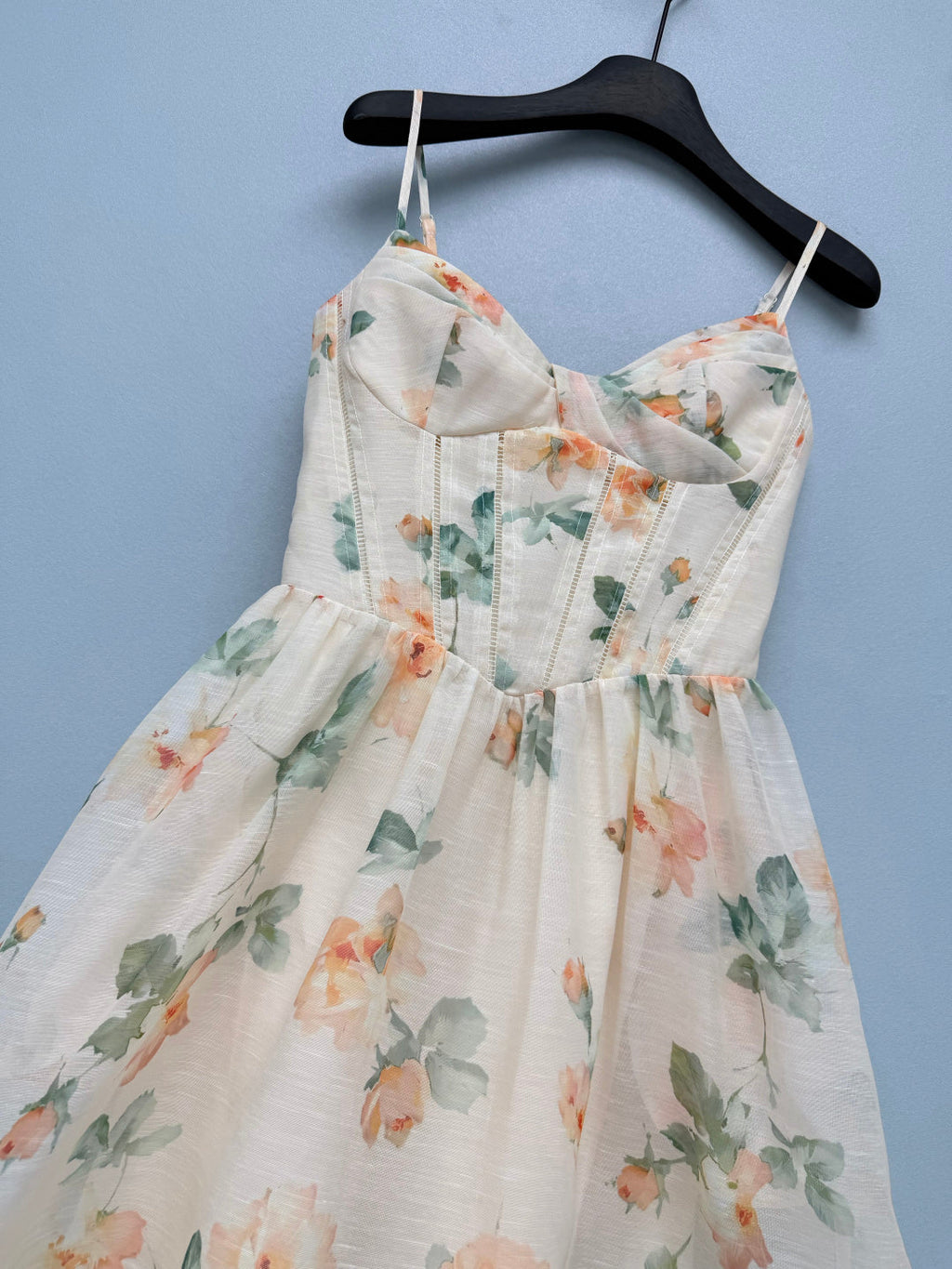 ZIMMERMANN 26S FLORAL SPAGHETTI STRAP DRESS STYLE 23