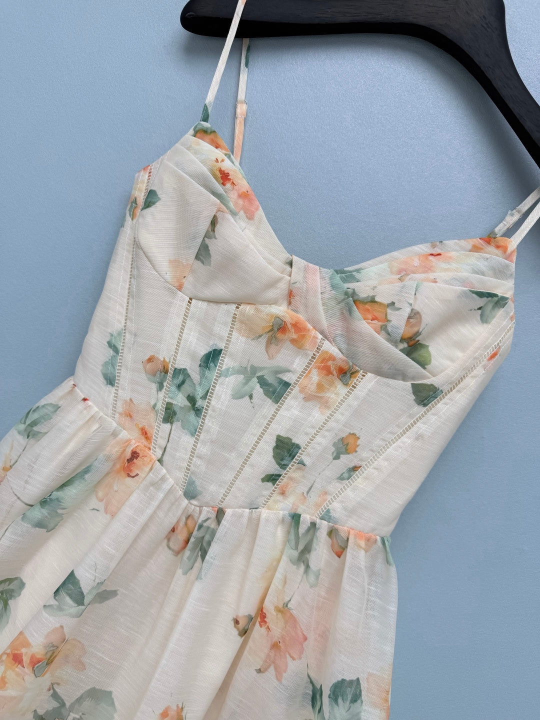ZIMMERMANN 26S FLORAL SPAGHETTI STRAP DRESS STYLE 23